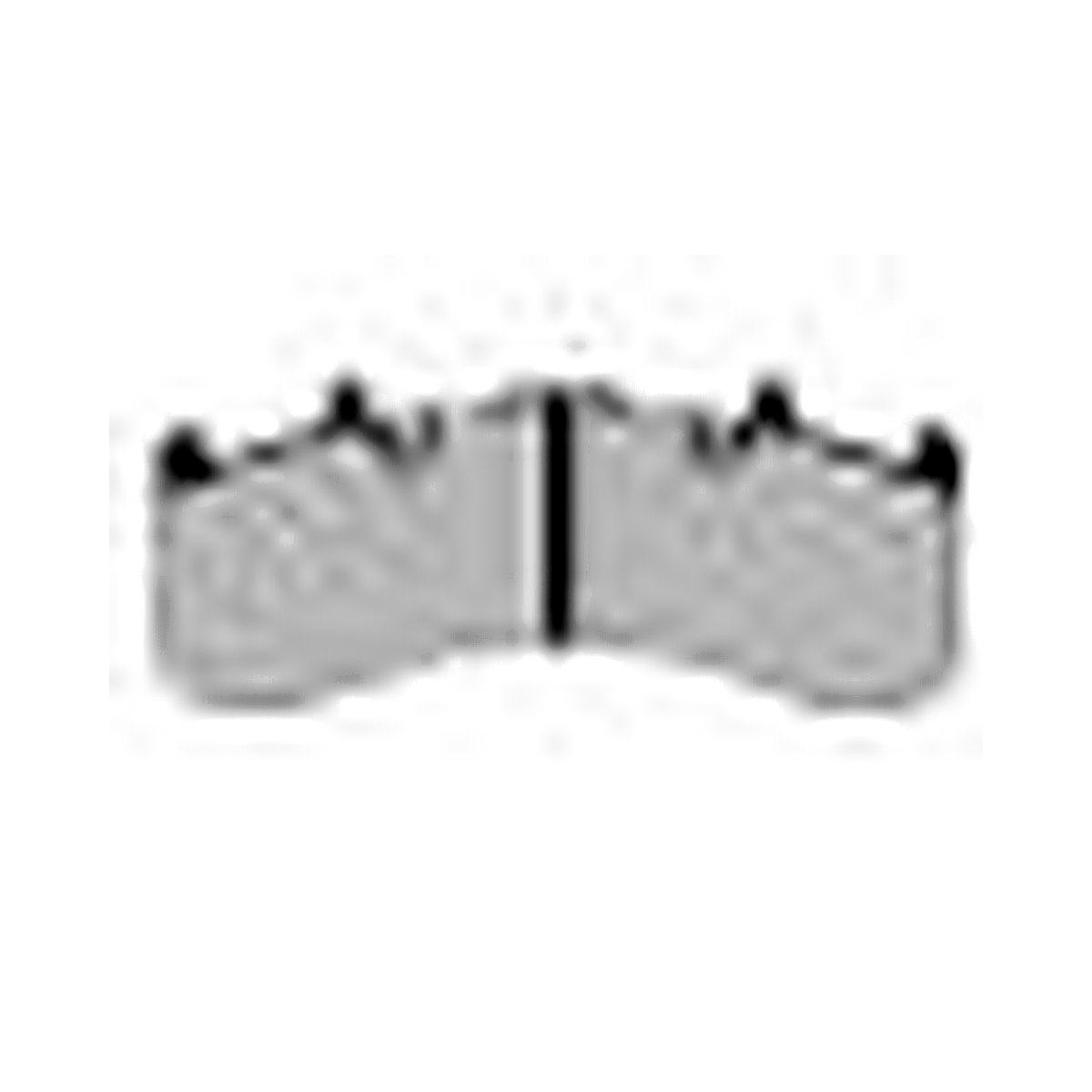 HMOE brake pad reference image enlarged from original Excel catalog row 15; confirm dimensions and fitment before ordering