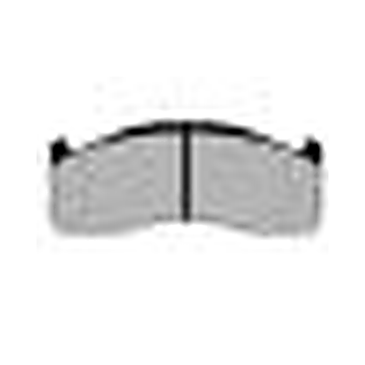 HMOE brake pad reference image enlarged from original Excel catalog row 21; confirm dimensions and fitment before ordering