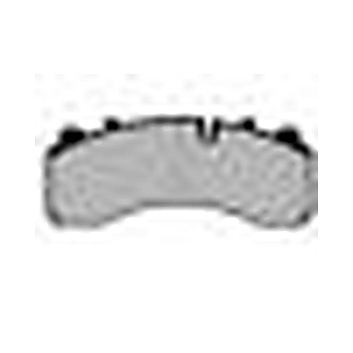 HMOE brake pad reference image enlarged from original Excel catalog row 26; confirm dimensions and fitment before ordering