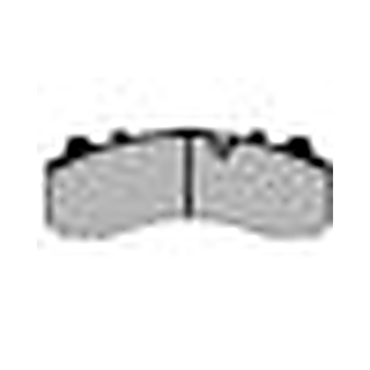 HMOE brake pad reference image enlarged from original Excel catalog row 27; confirm dimensions and fitment before ordering