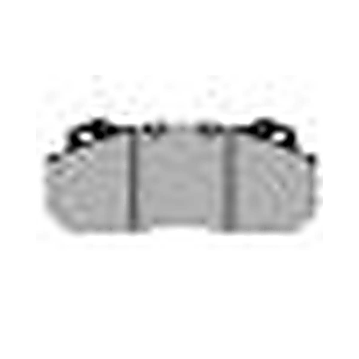 HMOE brake pad reference image enlarged from original Excel catalog row 45; confirm dimensions and fitment before ordering