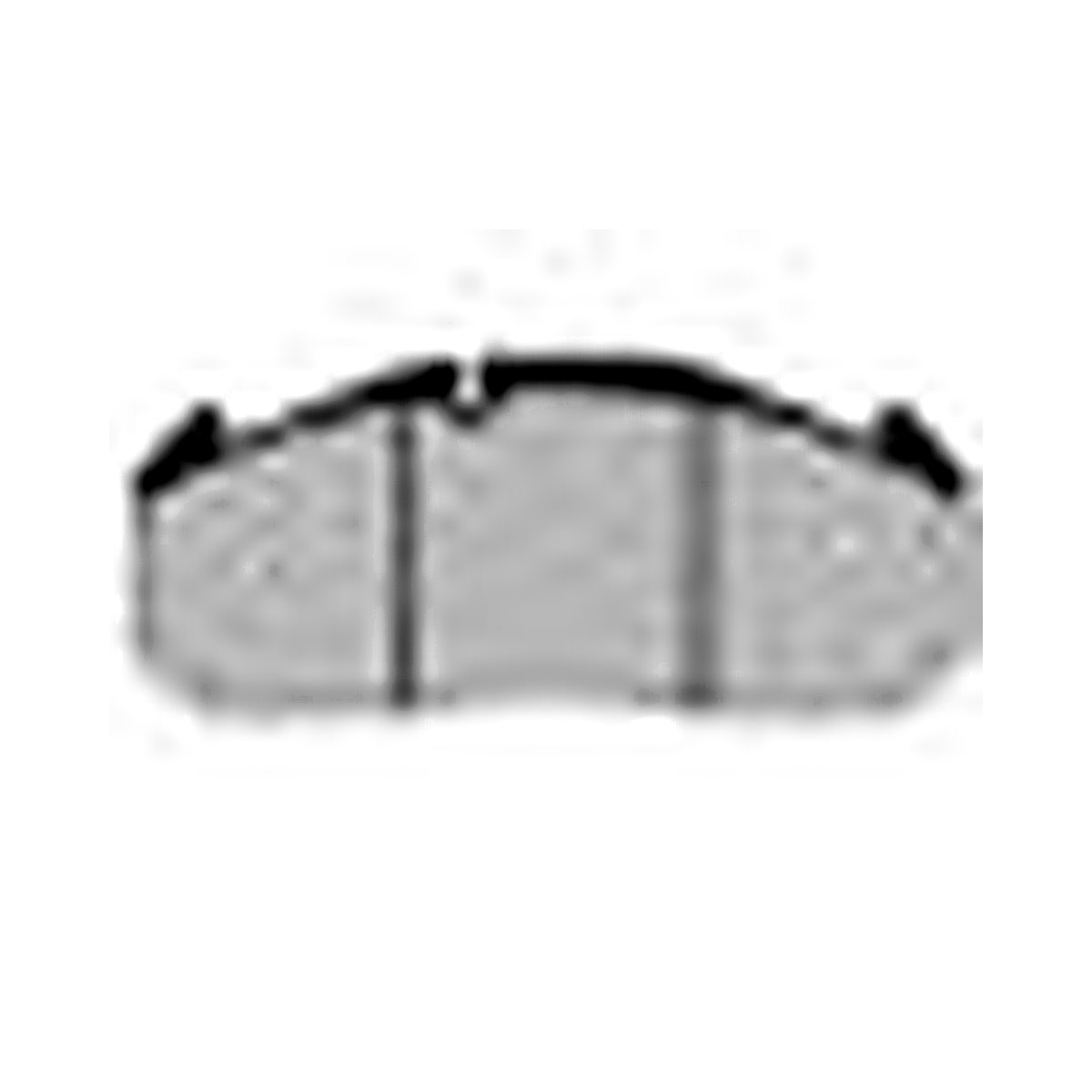 HMOE brake pad reference image enlarged from original Excel catalog row 47; confirm dimensions and fitment before ordering