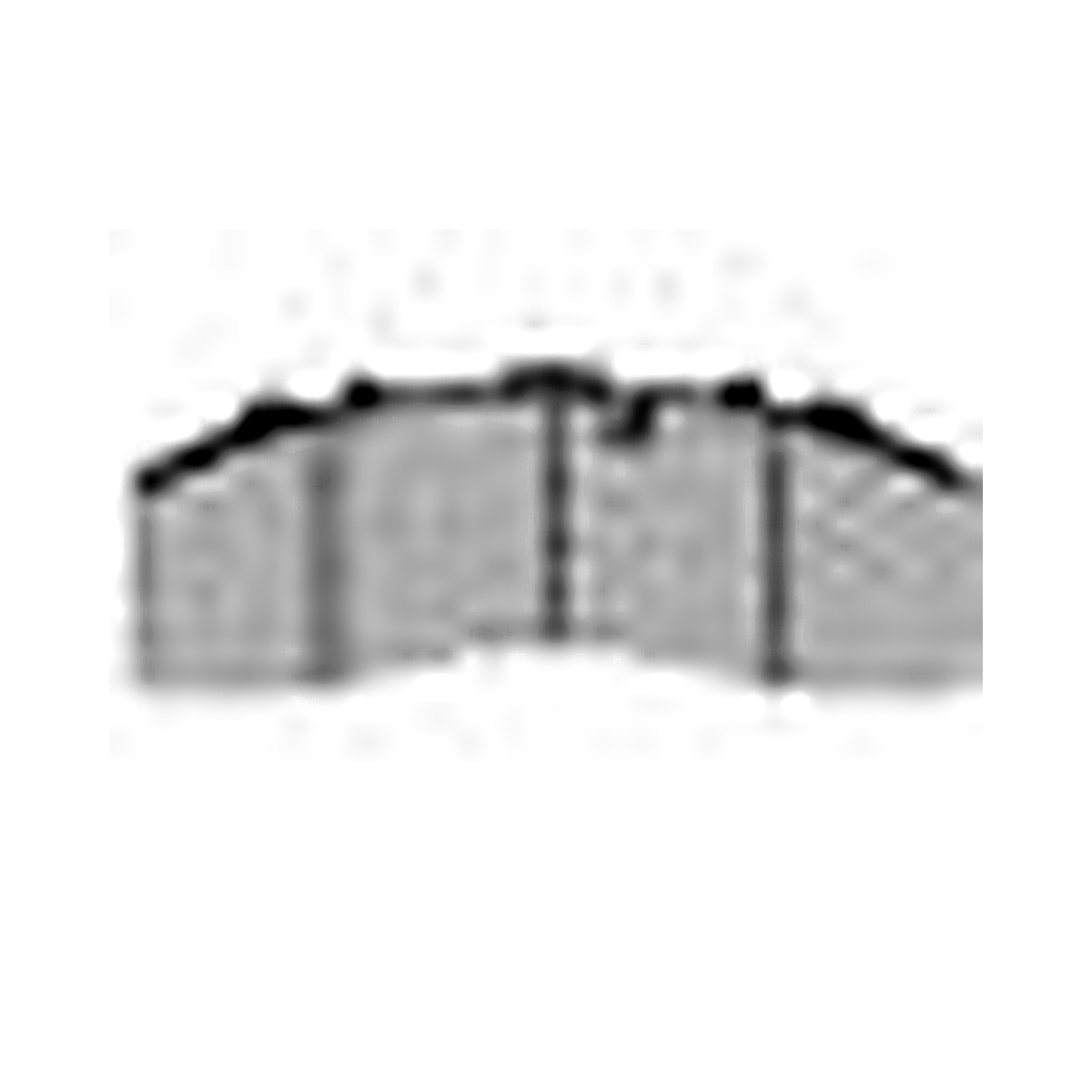 HMOE brake pad reference image enlarged from original Excel catalog row 48; confirm dimensions and fitment before ordering