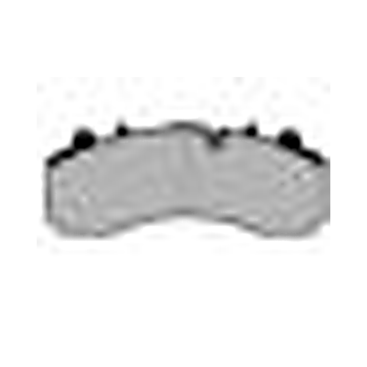HMOE brake pad reference image enlarged from original Excel catalog row 51; confirm dimensions and fitment before ordering