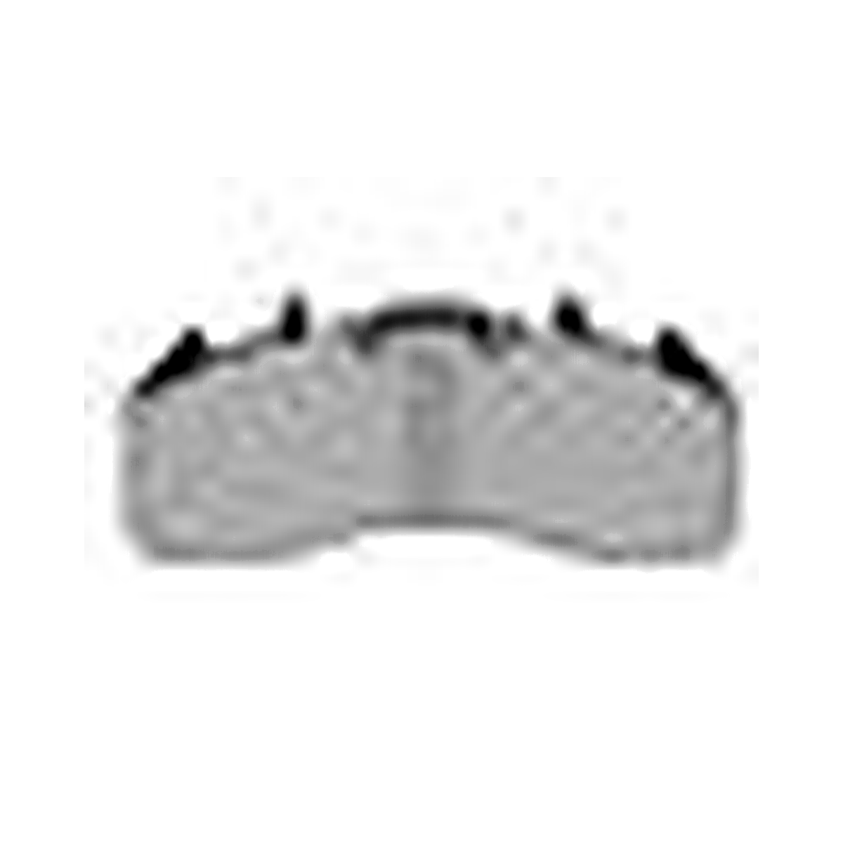 HMOE brake pad reference image enlarged from original Excel catalog row 54; confirm dimensions and fitment before ordering