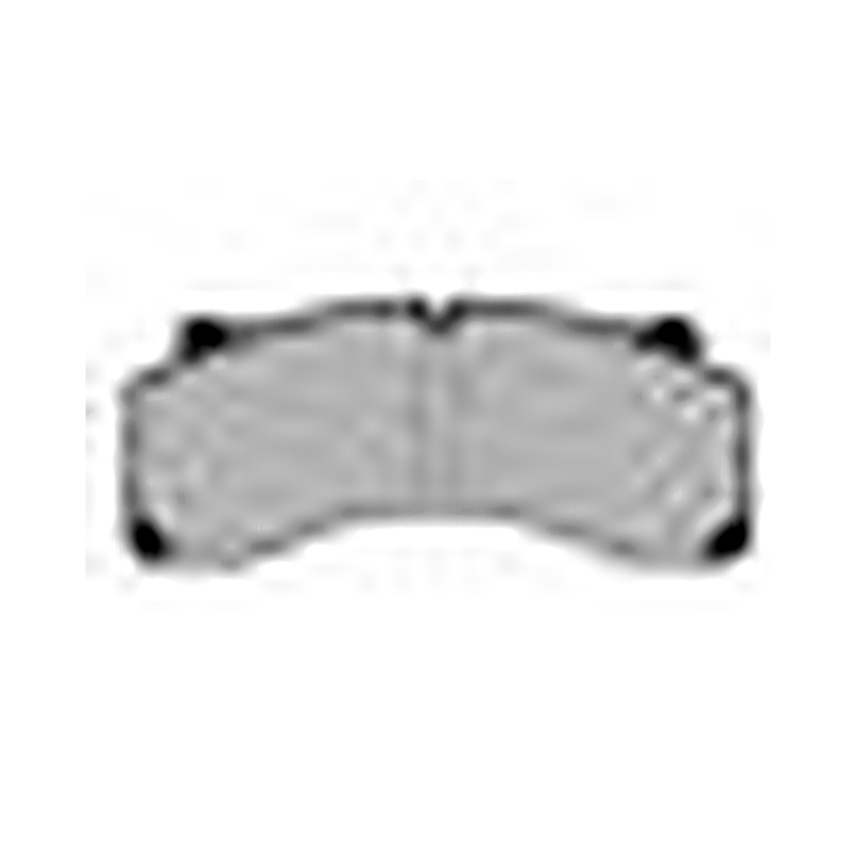 HMOE brake pad reference image enlarged from original Excel catalog row 56; confirm dimensions and fitment before ordering