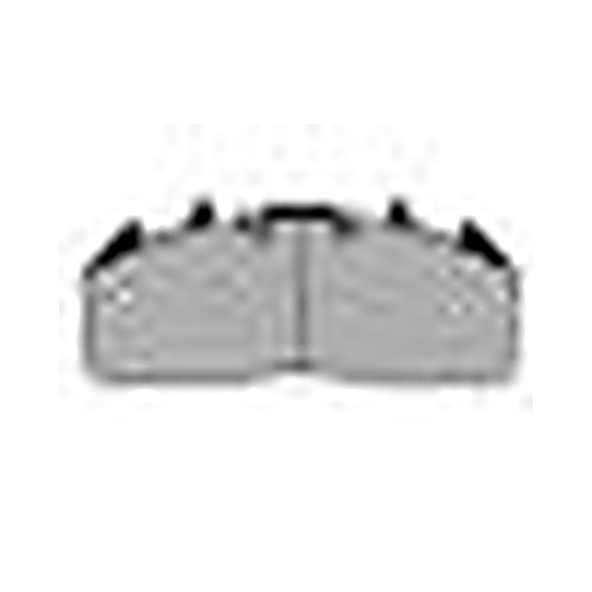 HMOE brake pad reference image enlarged from original Excel catalog row 58; confirm dimensions and fitment before ordering