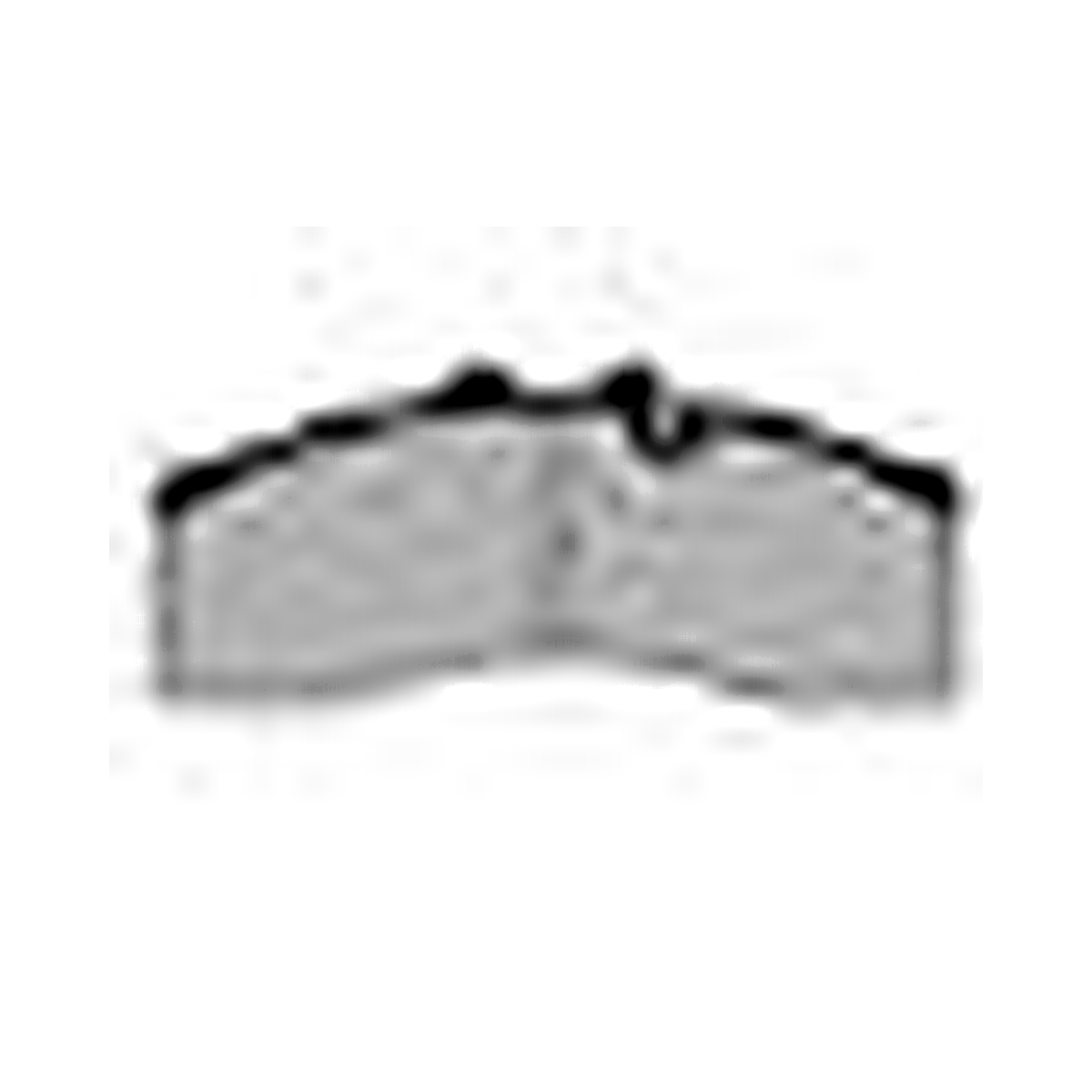 HMOE brake pad reference image enlarged from original Excel catalog row 59; confirm dimensions and fitment before ordering