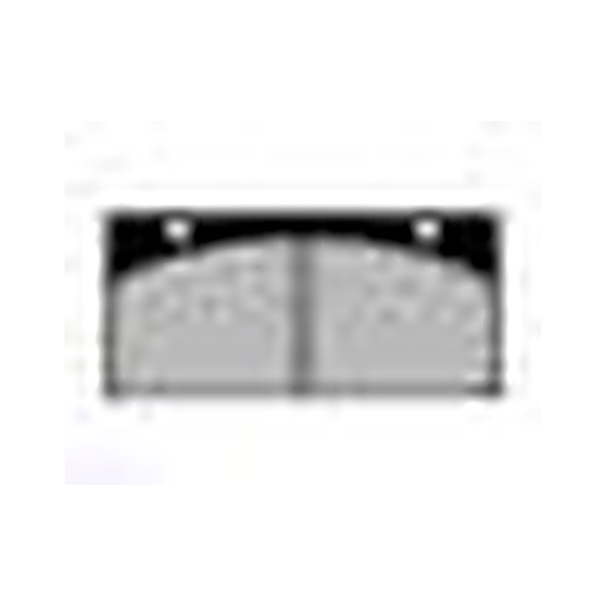 HMOE brake pad reference image enlarged from original Excel catalog row 60; confirm dimensions and fitment before ordering