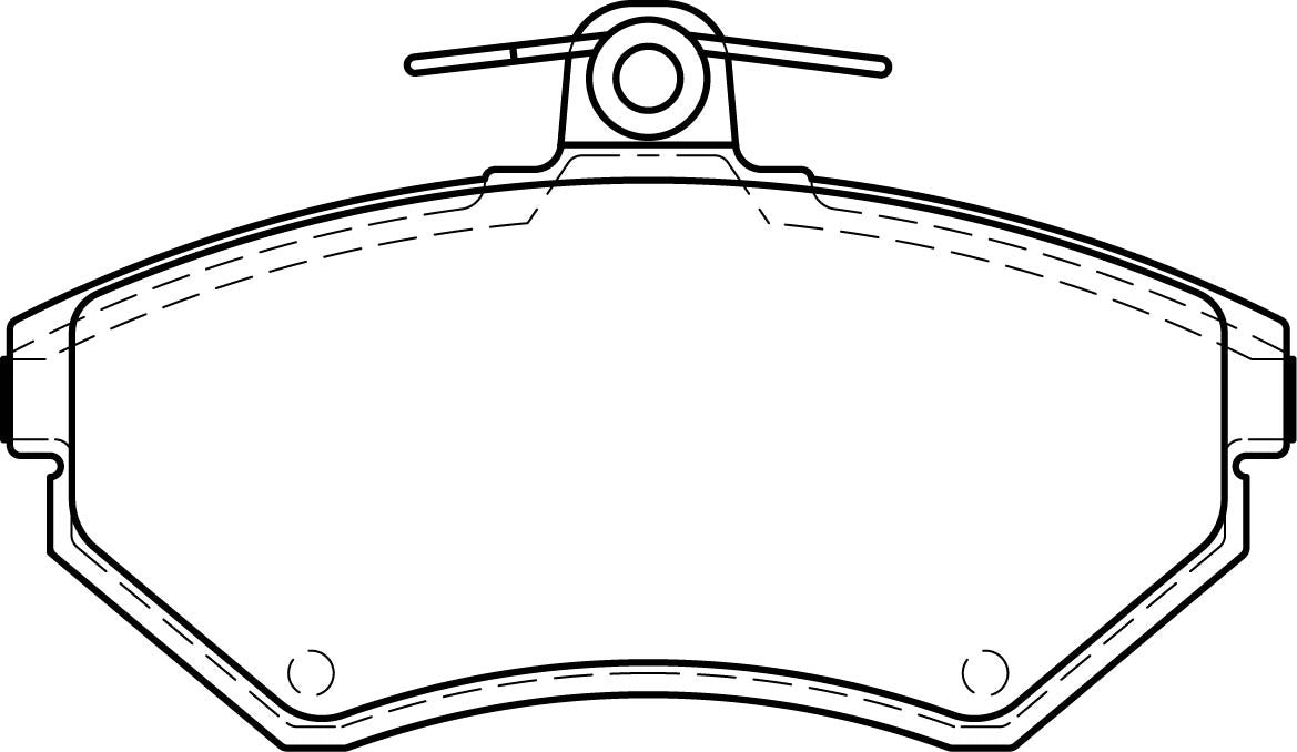 HMOE HD208 brake pad reference drawing from HMOE fitment sheet