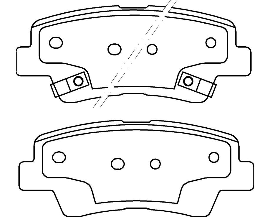 HMOE HD342 brake pad reference drawing from HMOE fitment sheet
