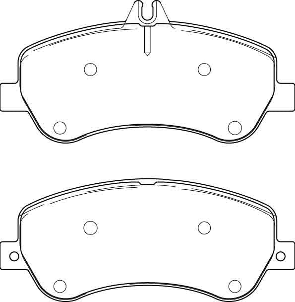 HMOE HD388 brake pad reference drawing from HMOE fitment sheet