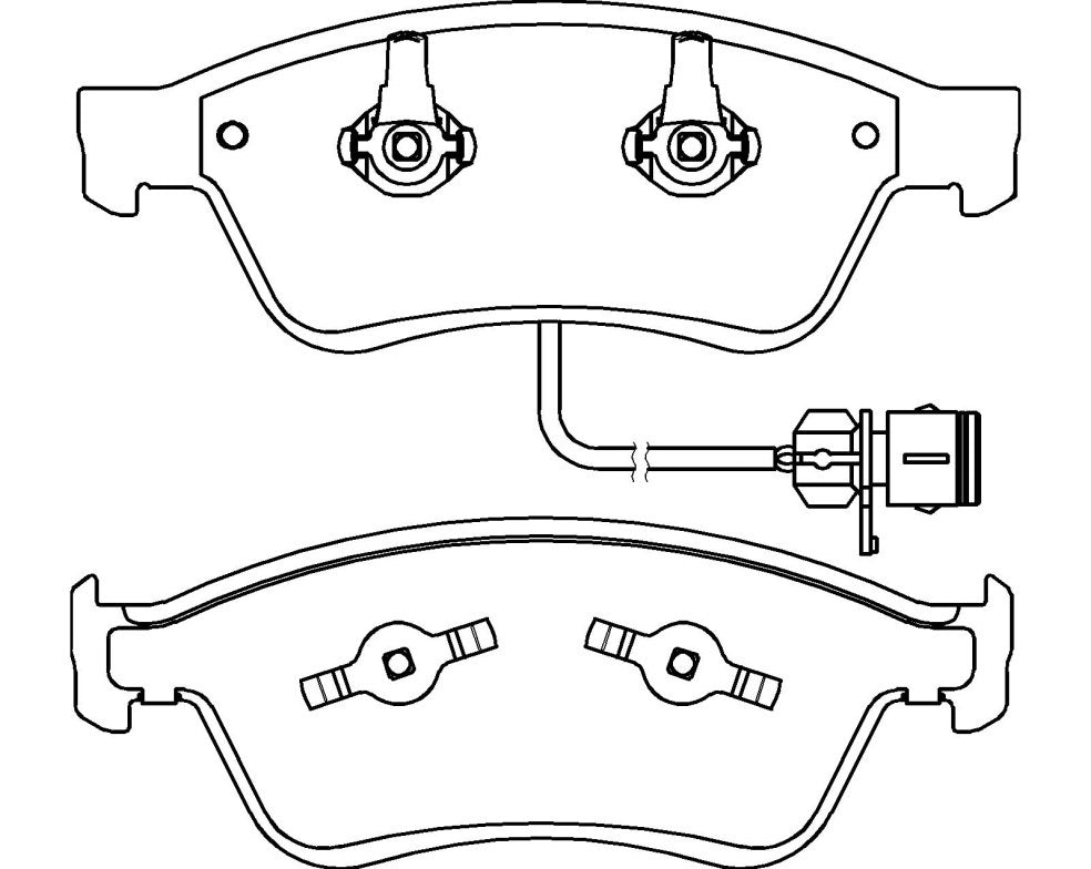 HMOE HD402 brake pad reference drawing from HMOE fitment sheet