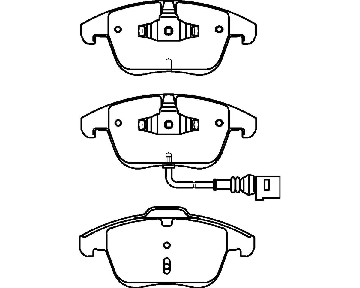 HMOE HD441 brake pad reference drawing from HMOE fitment sheet
